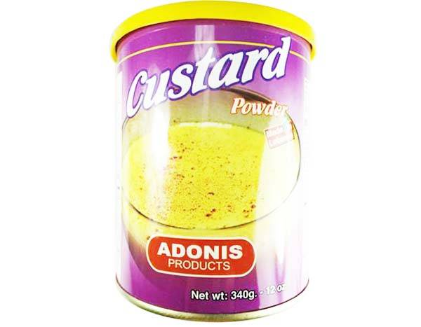 ADONIS Custard Powder, 12 oz. 