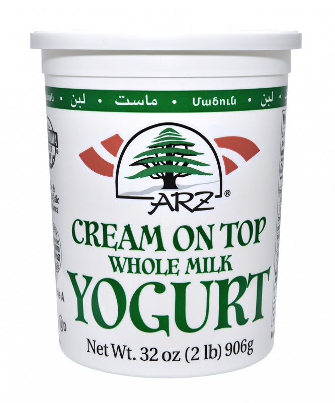 ARZ Cream On Top Whole Milk Plain Yogurt, 906g. 
