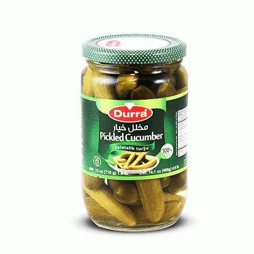 Durra Cucumbers Pickled, 710g. 