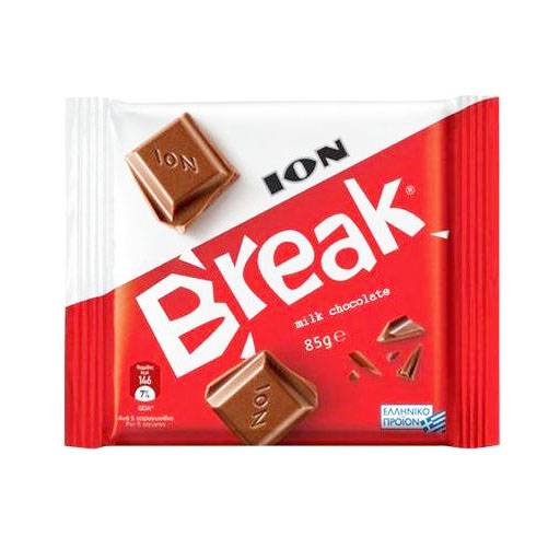 ION Break Milk Chocolate, 85g. 