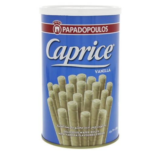 PAPADOPOULOS Caprice Vanilla Cream Filled Wafers