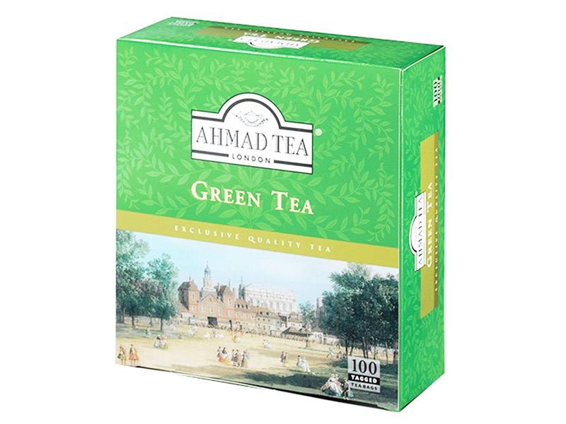 AHMAD TEA OF LONDON Green Tea - Tea Bags 