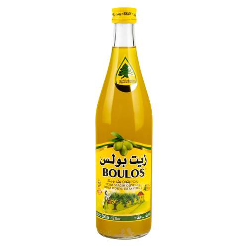 Boulos Lebanese Extra Virgin Olive Oil, 17 FL oz. 