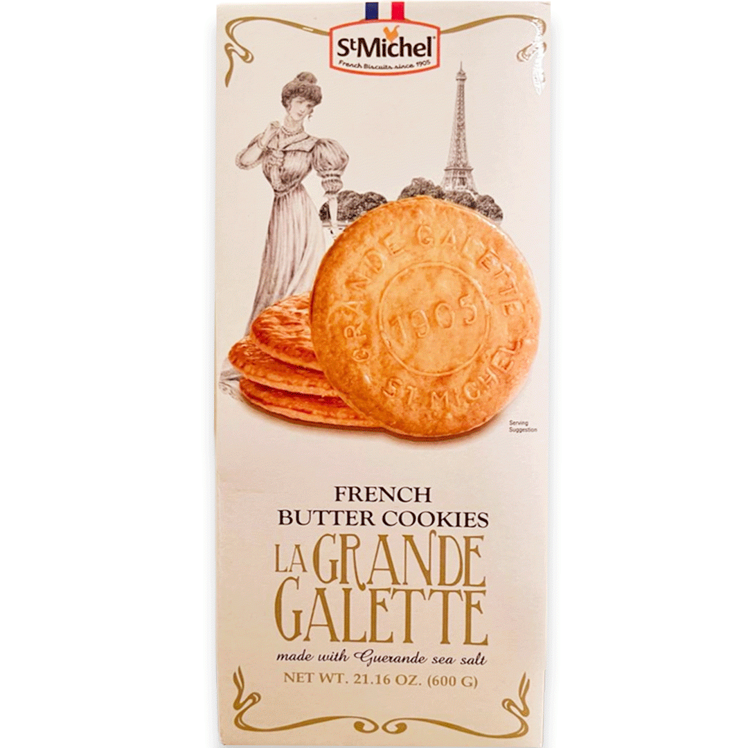 French Butter Cookies La Grande Galette from France 600g. 