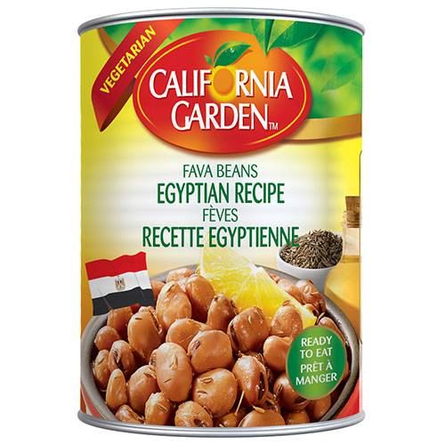 California Garden Fava Beans Egyptian Recipe 