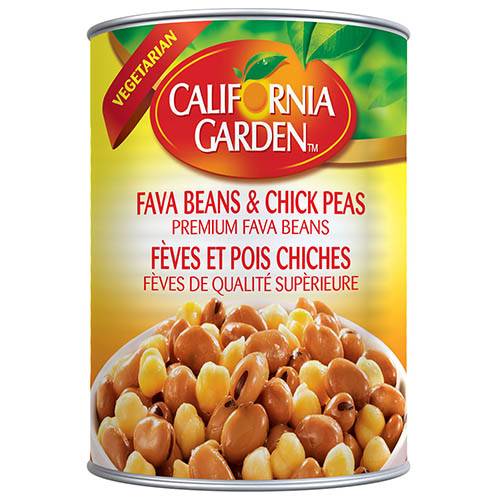 California Garden Fava Beans &amp; Chick Peas