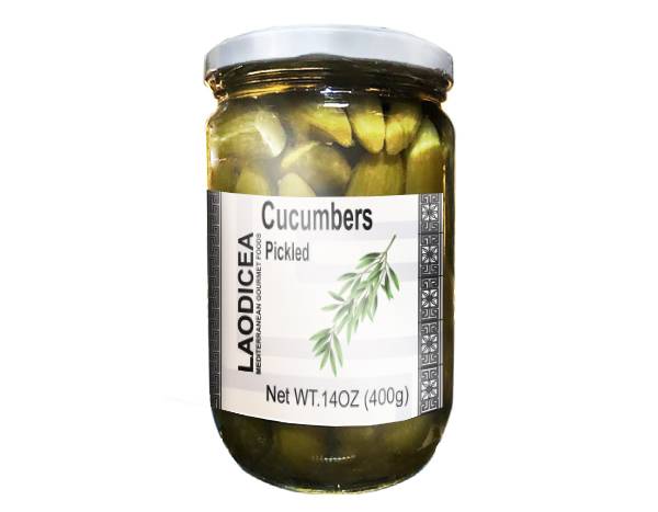 Laodicea Cucumbers Pickled, 14 Oz. 
