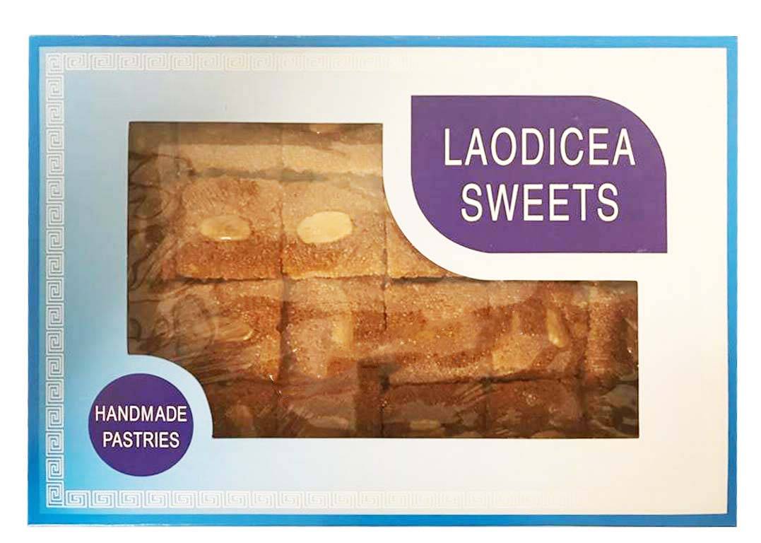 Laodicea Harisa with Almonds
( Namora )  - Small Tray 