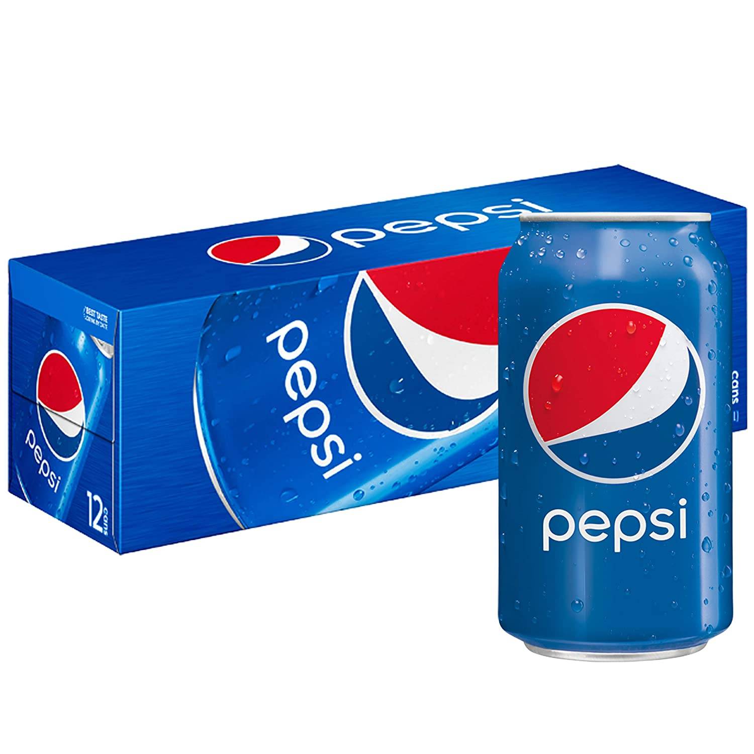 Pepsi Cola Cans. 12 Pack x 12 Oz.