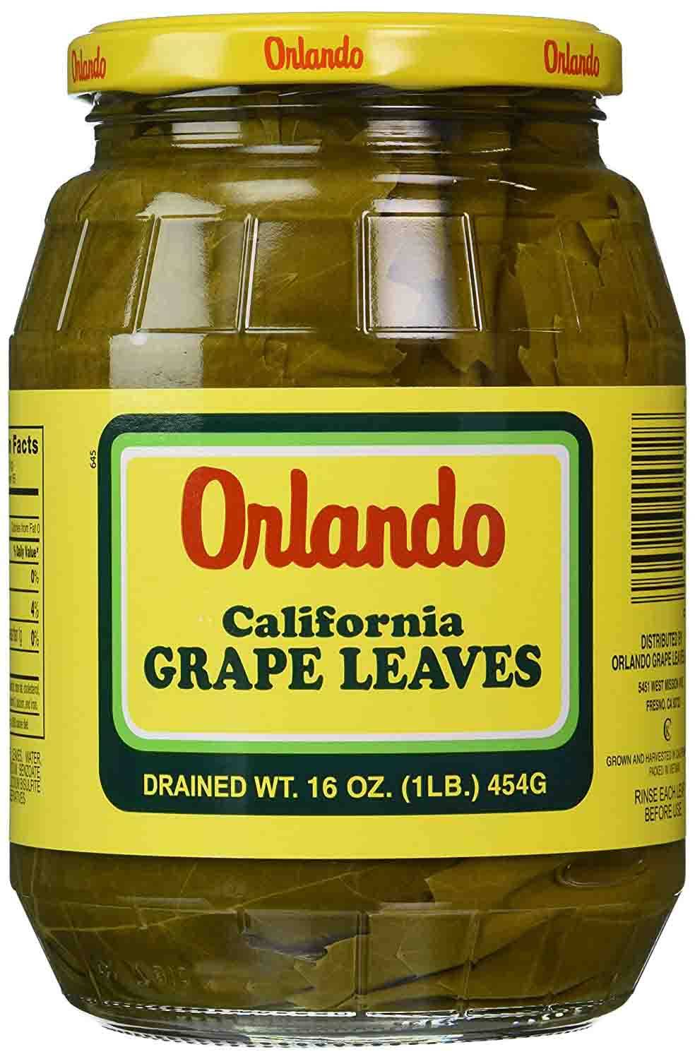 ORLANDO Grape Leaves, 16 oz.