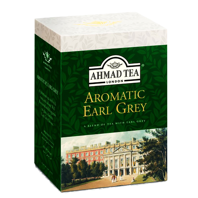 AHMAD TEA OF LONDON Ceylon with Earl Grey Tea - Tin 