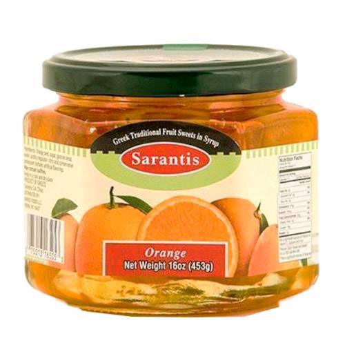 Sarantis Orange Preservesm, 16 oz.