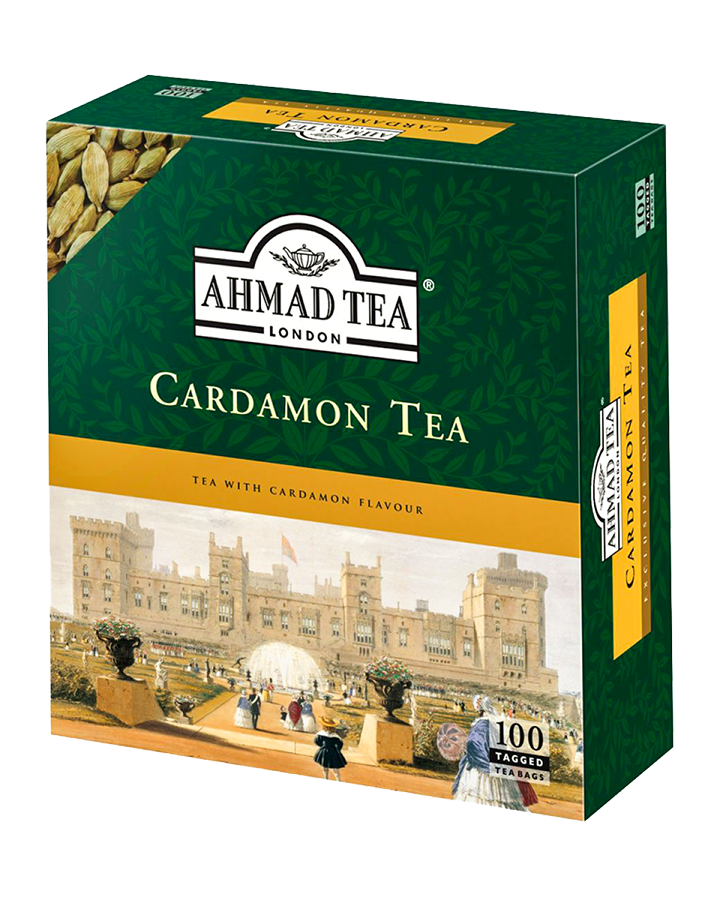 AHMAD TEA OF LONDON Ceylon Tea with Cardamom - Tea Bags 