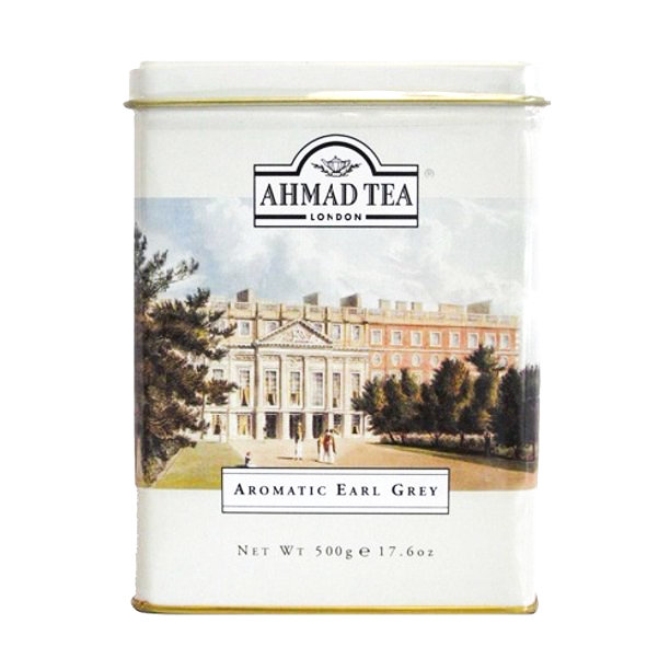 AHMAD TEA OF LONDON Ceylon with Earl Grey Aromatic Tea - Tin 