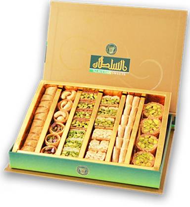 Al Sultan Sweets Assorted Mixed Baklava, 350g. 