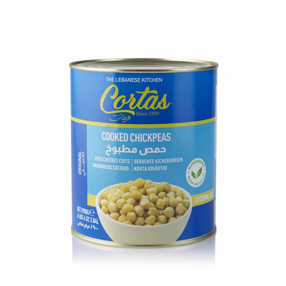 CORTAS Chick Peas - Cooked, 30 oz.