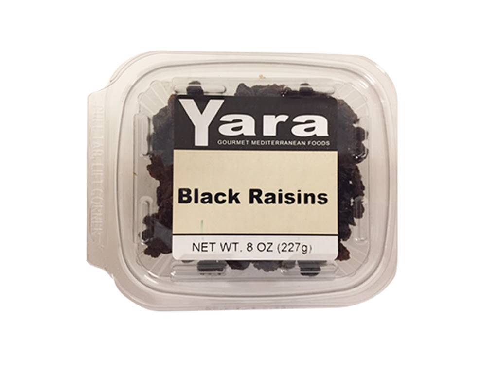 Yara Black Raisins, 8 oz.