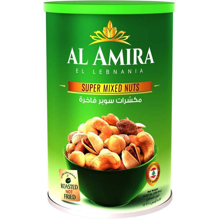 AL AMIRA Mixed Nuts Super Extra, 450g. 