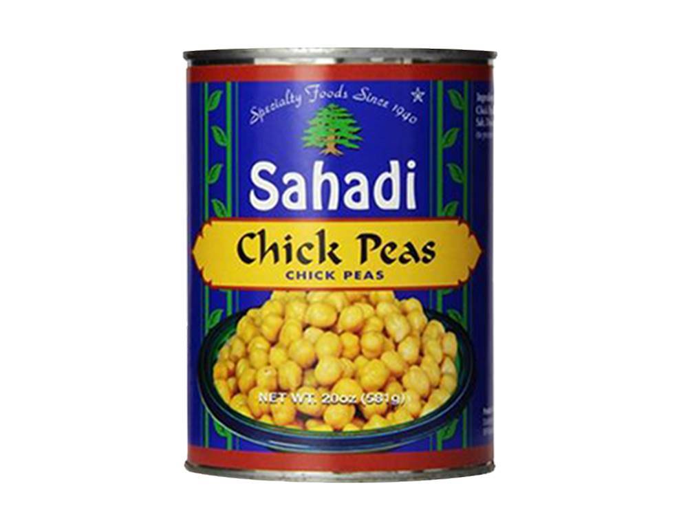 SAHADI Chick Peas - Cooked, 20 oz.