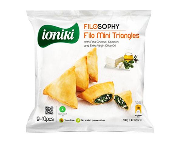 IONIKI Mini Triangle with Feta Cheese & Spinach 