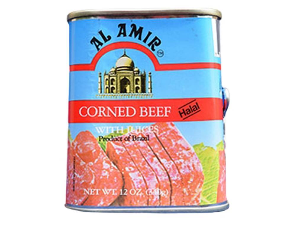 AL AMIR Corned Beef Halal, 12 OZ. 