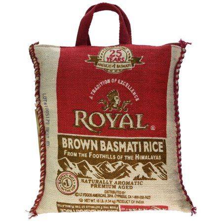 Brown Basmati Rice - Whole Grain 