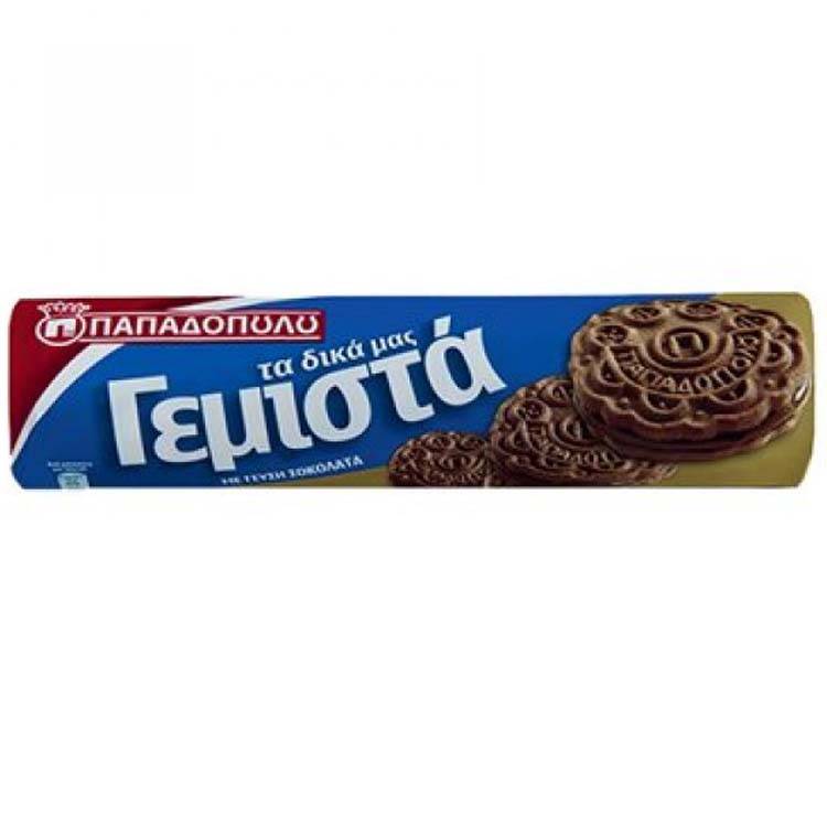 PAPADOPOULOS Chocolate Cream Sandwich Biscuits 