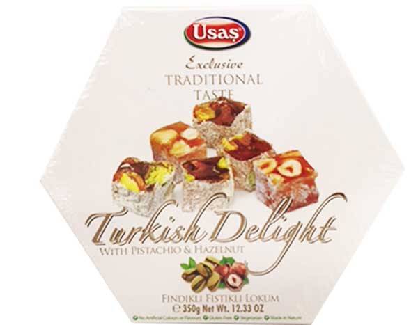 USAS Turkish Delight with Pistachio & Hazelnut 