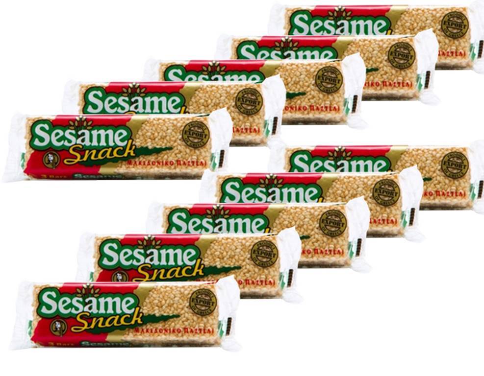MACEDONIAN Sesame Snacks, 50 Oz - 10 Pcs 
