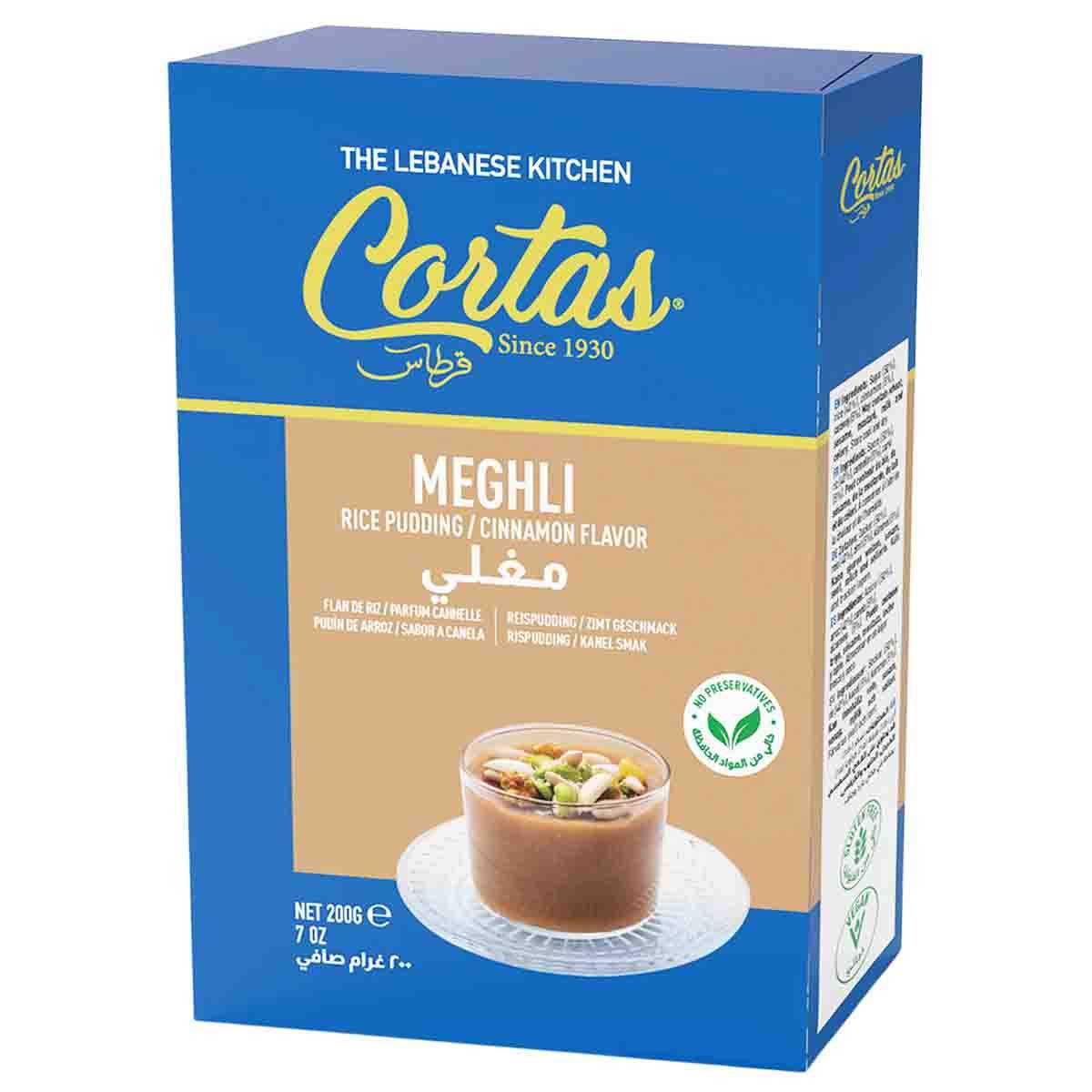 CORTAS Meghli - Rice Pudding / Cinnamon Flavor
7 oz. 