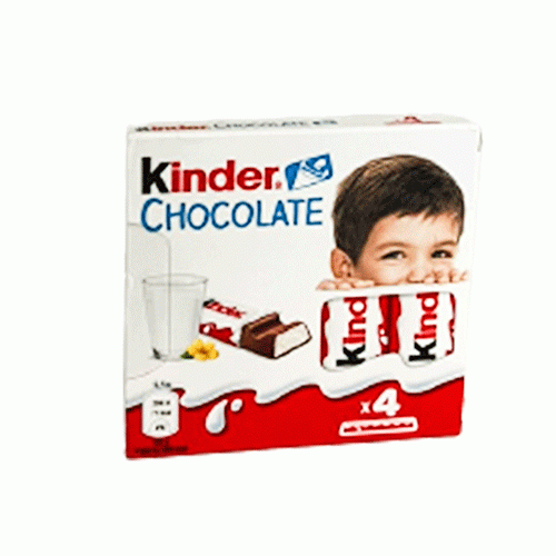 KINDER Chocolate, 4 Bars