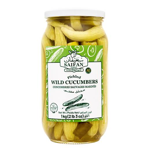 SAIFAN Mikti Pickles - Wild Cucumbers, 2 Lbs.