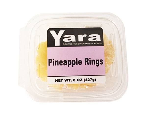 Yara Pineapple Rings, 8 oz.