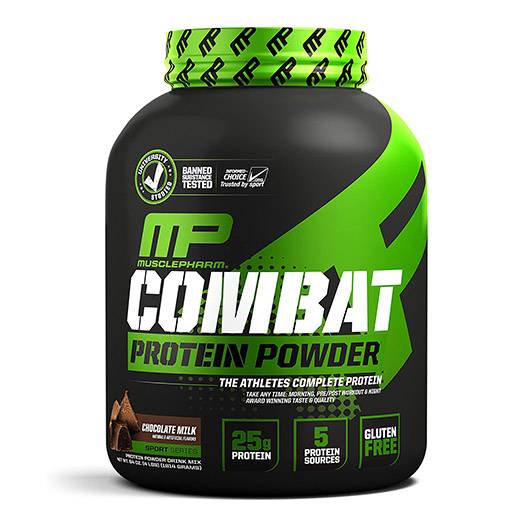 MusclePharm Combat Protein Powder, 5 Protein Blend