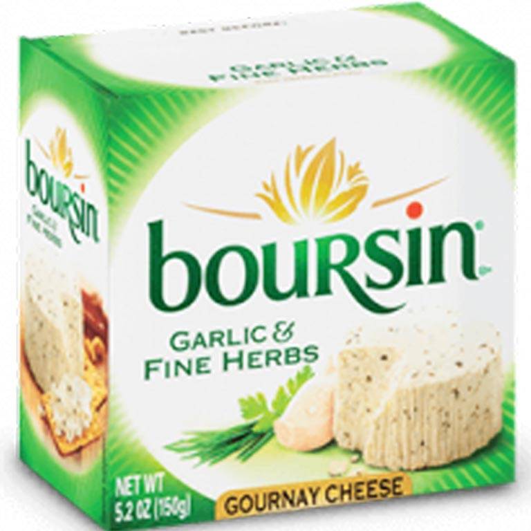 Boursin Cheese with Garlic and Fine Herbs - Gournay Cheese