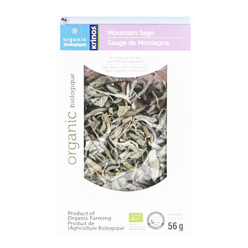 KRINOS Organic Sage, 56g.