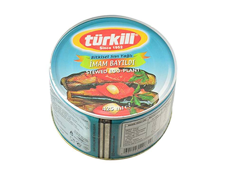Turkili Imam Bayildi -Eggplant with Oil and Onions