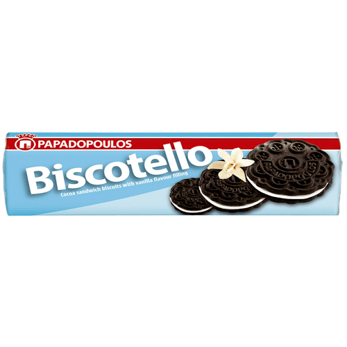 PAPADOPOULOS Vanilla Cream Sandwich Biscuits