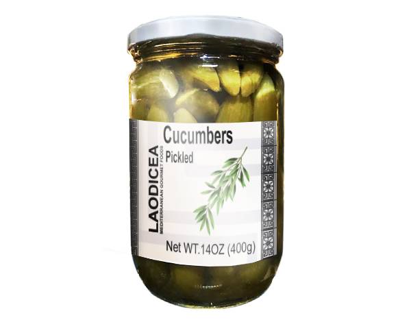 Laodicea Cucumbers Pickled, 14 Oz.