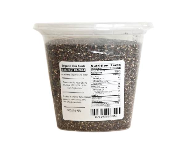 Yara Organic Chia Seeds, 1 lb.