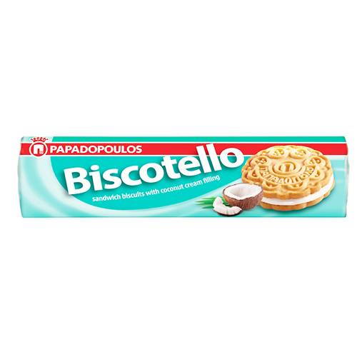 PAPADOPOULOS Coconut Cream Sandwich Biscuits