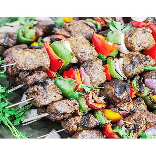 Beef Shish Kabob Skewer