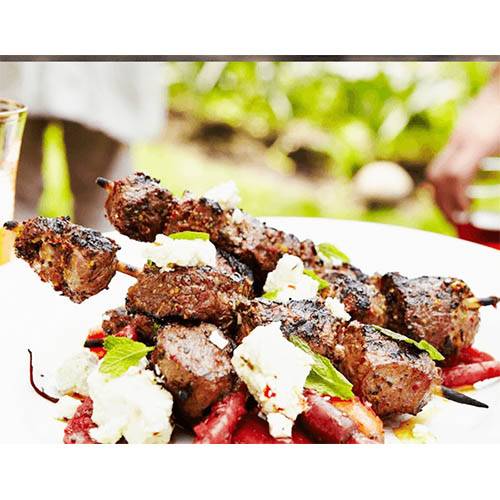 Lamb Shish Kabob Skewer
