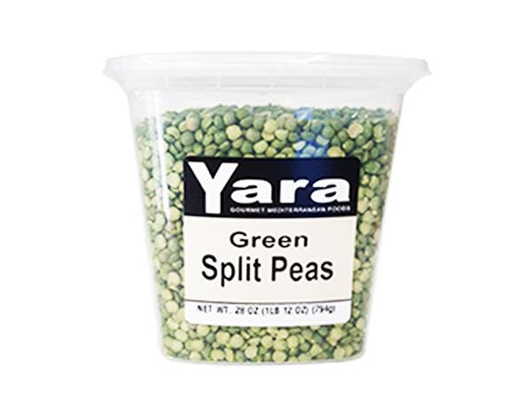 Yara Green Split Peas, 28 oz.(Container Or Bag)