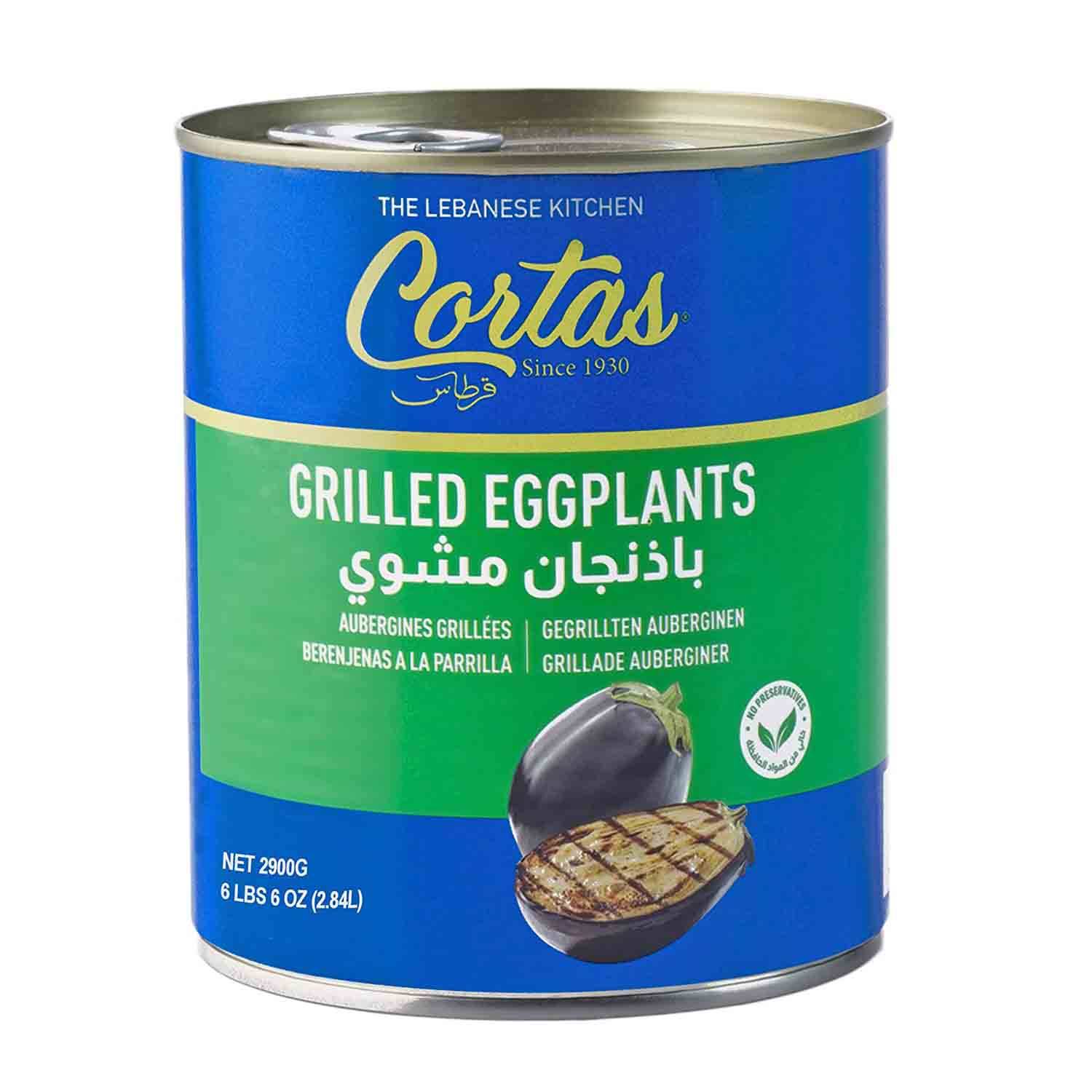 CORTAS Grilled Eggplants, 6 lbs.