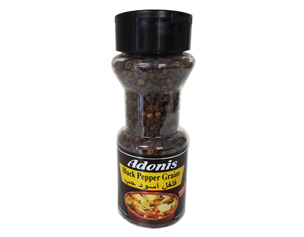 Adonis Black Pepper Whole, 80g.