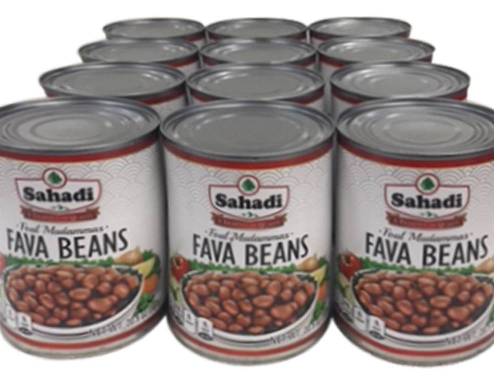 SAHADI Foul Mudammas - 20.5 oz - 12 Cans