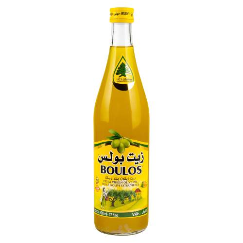 Boulos Lebanese Extra Virgin Olive Oil, 17 FL oz.