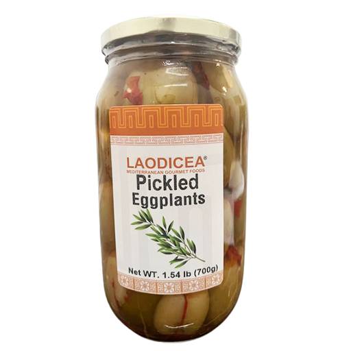Laodicea Pickled Eggplants, 700 g.