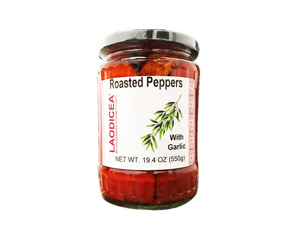 LAODICEA Roasted Peppers with Garlic